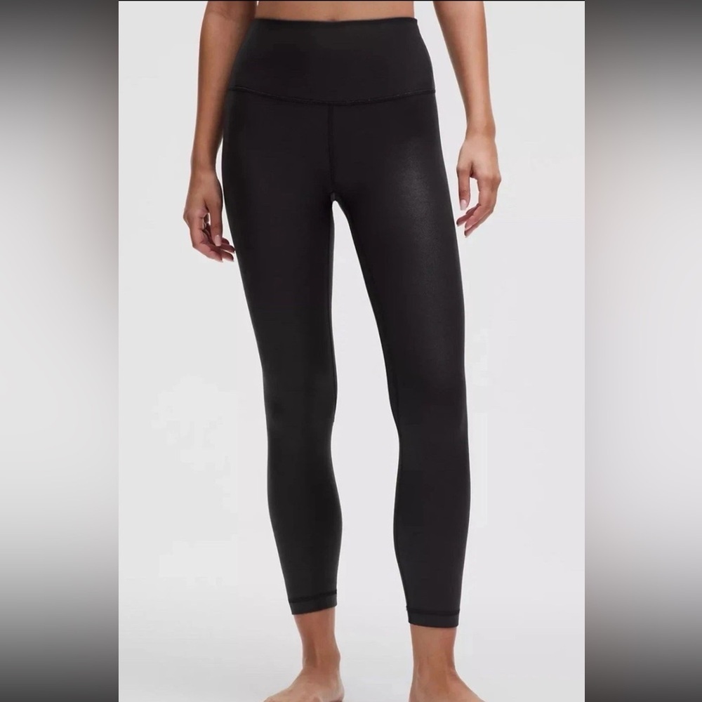 Lululemon Align High-Rise Pant 25” Shine
Radiate Foil Print Black
Size 2 — NWT